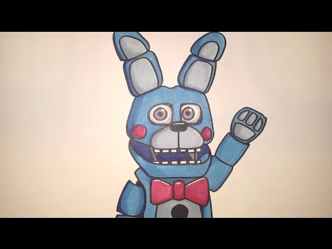 How To Draw Bonnie Puppet From Sister Location Step By...