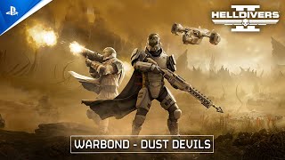 Helldivers 2 - Dust Devils Warbond | PS5 & PC Games Trailer