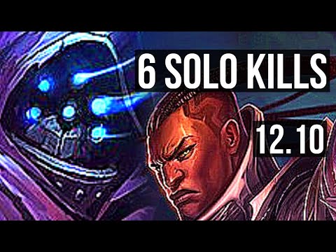 JAX vs LUCIAN (TOP) | Rank 7 Jax, 6 solo kills, 1.4M mastery, 300+ games | NA Challenger | 12.10