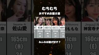 むちむちなおすすめ女優８選　#女神優紹介 #おすすめ女優 #むちむち