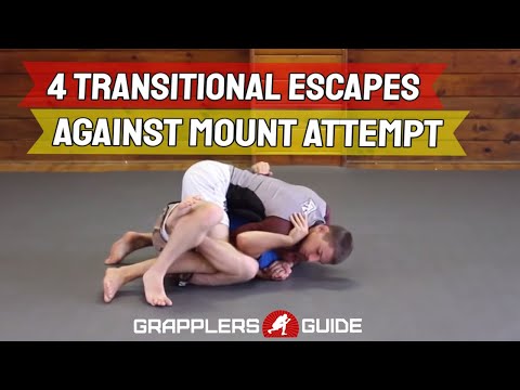 4 Transitional Escapes Against Opponents Mount Attempt From Top - Jason Scully