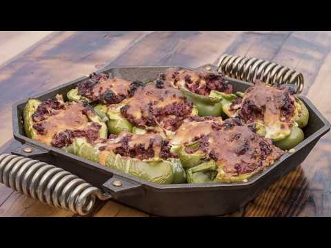 Roasted Sloppy Joe Stuffed Peppers | Traeger Wood Fired Grills