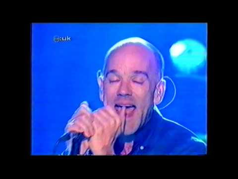 R.E.M. 2001-04-28 - 'CD:UK', ITV, London, England ('Imitation of Life' & 'Losing My Religion' live)