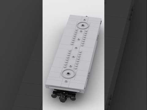 Armoured train carrying car - Speedbuilf by Brickocate #lego #legospeedbuild #afol #brickocate