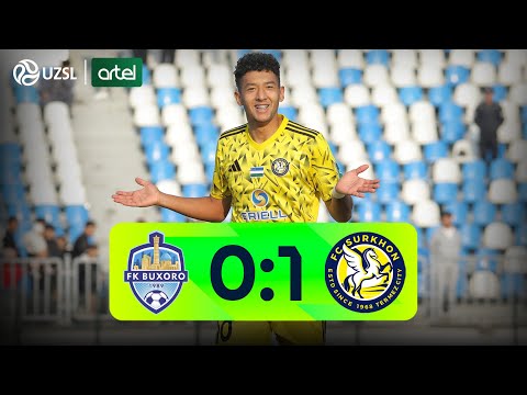 Superliga 30-tur. Buxoro - Surxon bahsida kiritilgan gol va xavfli vaziyatlar (Highlights)