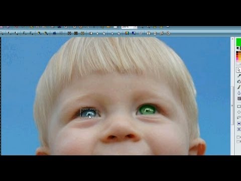 comment modifier la couleur des yeux d'une photo