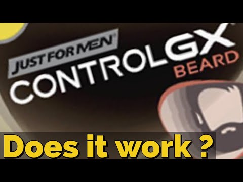 Just For Men Control GX Beard Wash, does it work? part 1
