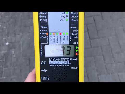 Baubiologie -  Erdkabelmessung