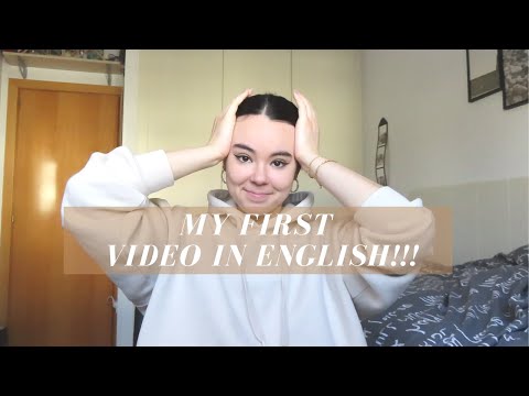 MY FIRST VIDEO IN ENGLISH😊