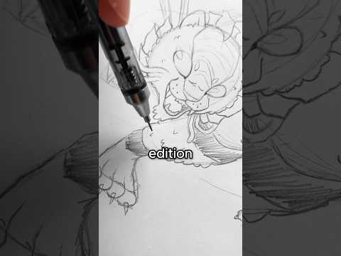 Draw This When Your BORED… 👀🐯 #arttutorial