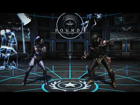 Mortal Kombat X - Kitana Prime vs 14 In a Row