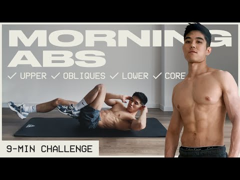 Do this every morning for abs | 9-MIN CHALLENGE