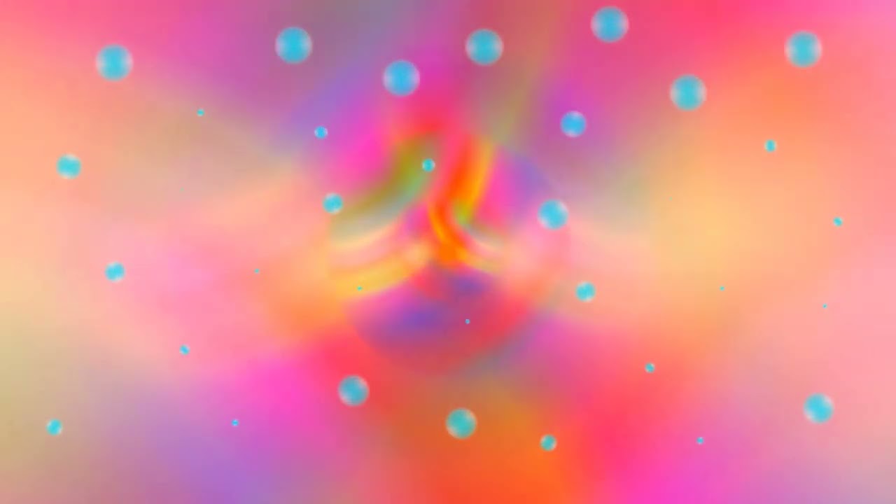 Multicolored and abstract shapes, vector art background Psychedelic colors. Modern visual loop