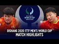 Ma Long vs Tomokazu Harimoto | 2020 ITTF Men's World Cup Highlights (1/2)