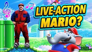 Mario Wonder CUT a LIVE-ACTION Singing Mario?!