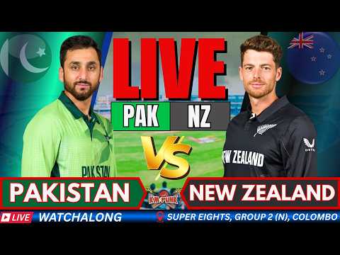 🔴T20 WC Live: Pakistan vs New Zealand world Cup live match Score | PAK vs NZ Live Match Today