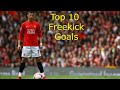 Cristiano ronaldo Top 10 Freekick Goals for Manchester United