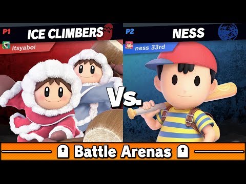 [Battle Arenas 4-5-19] itsyaboi (Ice Climbers) vs. ness 33rd (Ness) 01