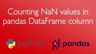 Counting NaN values in pandas DataFrame column in Python