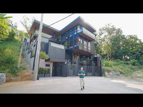 Visita a una nuovissima casa tropicale contemporanea in vendita a Parkridge Estates