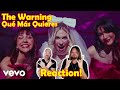 Musicians react to hearing The Warning - Qué Más Quieres (Official Video)