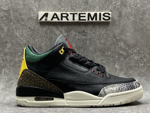 Air Jordan 3 Retro SE Animal Instinct 2 0 REAL VS FAKE