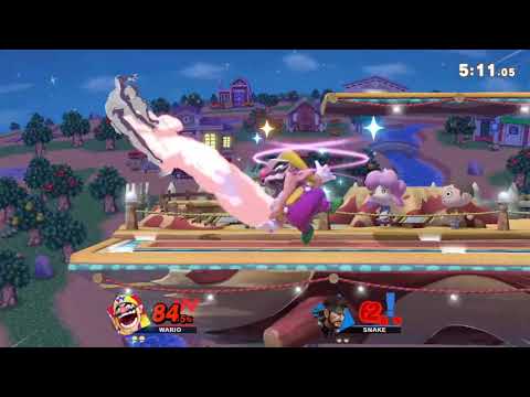 [SSBU 1.2.1] AZATHOTH (Wario) vs. Lethalmind (Snake)