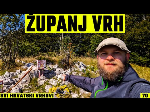 Županj vrh, Ćićarija, 1138m - planinarenje [70. VRH iz serijala SVI HRVATSKI VRHOVI] 4K