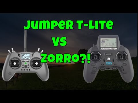 Quick game style FPV Radio comparison. Jumper T-lite VS Radiomaster Zorro