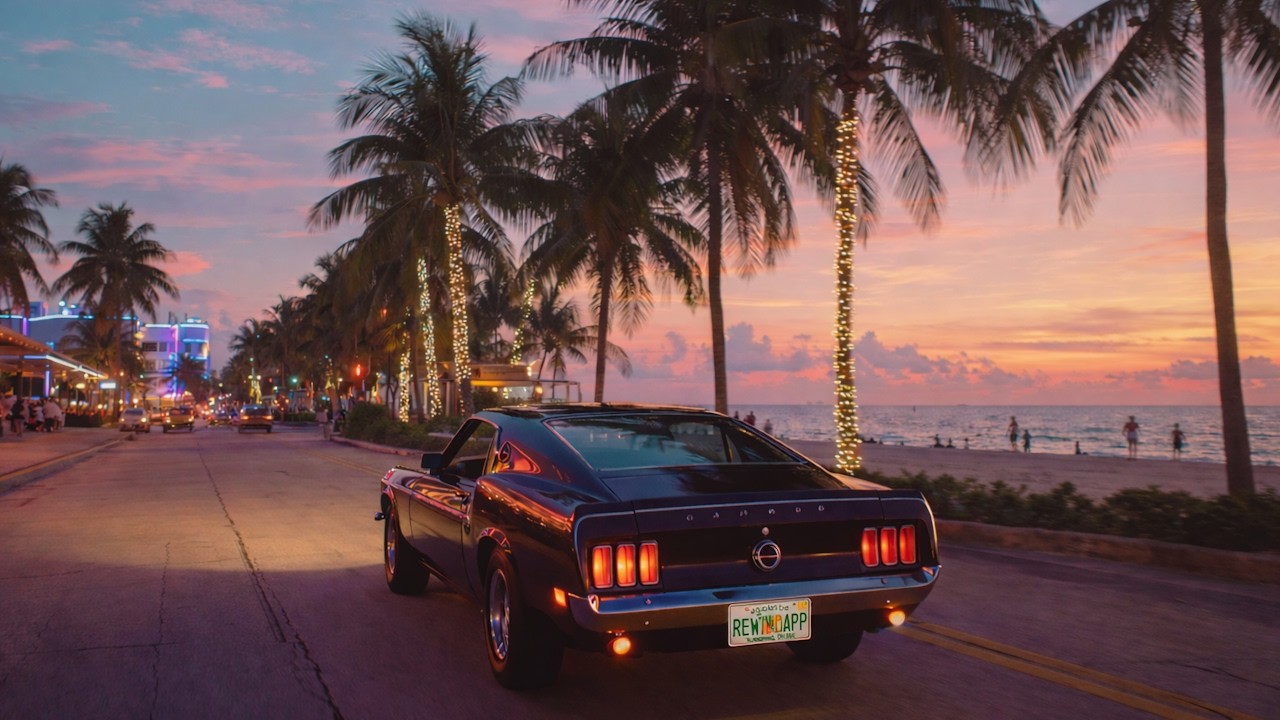 It's summer 1987, you're in love in Miami