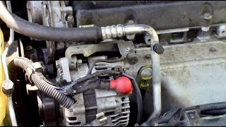 EASY 02'-06' Nissan Sentra 2.5L Alternator Removal