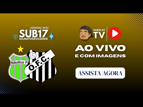 A GRANDE FINAL | Náutico FC vs Operário FC | Estadual SUB17 | AGR 2X2