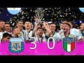 Argentina 3 Vs Italia 0 Finalissima 2022 Partido Completo