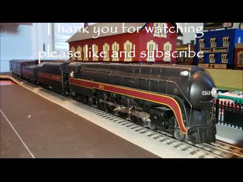 Norfolk & Western J Class #611 MTH Rail King Imperial engine and passenger cars