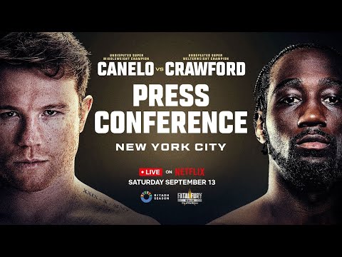 Canelo vs. Crawford: New York Press Conference