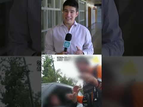 Mujer huye de fiscalización para que no le quiten el auto en Lo Barnechea