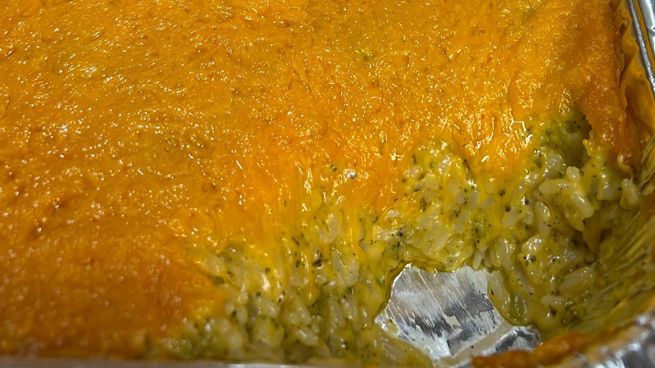 Broccoli Rice Cheese Casserole