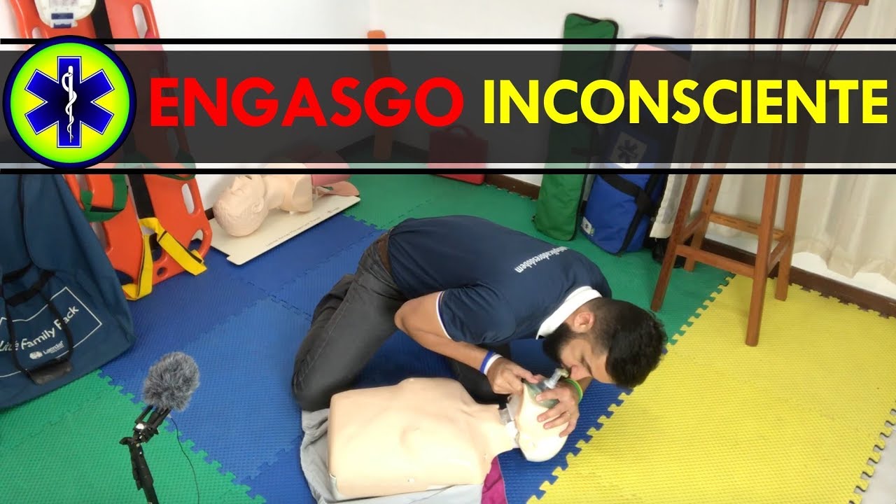 ENGASGO INCONSCIENTE, O QUE FAZER ? | OVACE | SUPORTE BÁSICO DE VIDA | SBV