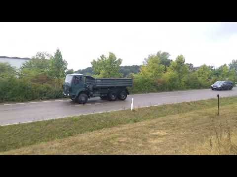 Mercedes Benz LP 2224 & NG 2628 Meiller Kipper @ Nutzfahrzeug Veteranen Treffen Autohof Wörnitz 2022