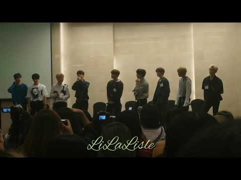 Ending Speech and Fanservice - Stray Kids Mini Fanmeeting 190629 Sangam 스트레이 키즈 미니팬미팅