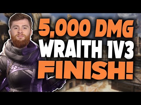 5,000 DAMAGE WRAITH 1V3 FINISH