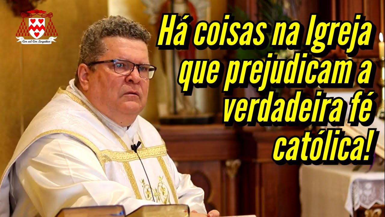 “A última crise e a mais grave de todas será a da fé!” (Pe. Renato Leite)