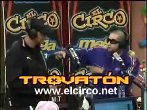 Tiraera at El Trovaton Voltio vs Luis Rodríguez Baez at El Circo de La Mega