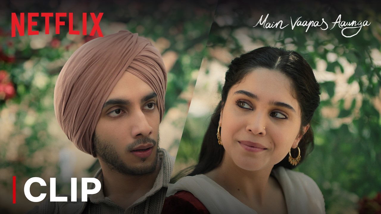 Sharvari CUTELY FLIRTS With Vedang Raina 😭🌙💕 | Main Vaapas Aaunga | Netflix India