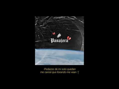 Khriz Avila - PASAJERA 💔 (Lyric Vídeo)