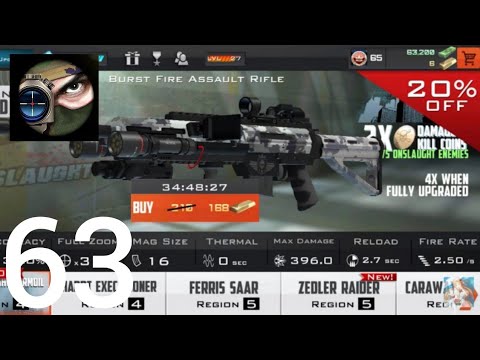 Kill Shot #63 - Region 10 - Gameplay Walkthrough (iOS, Android)