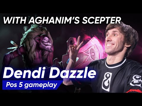Dendi Dazzle Hard Support | Full Gameplay Dota 2 Replay