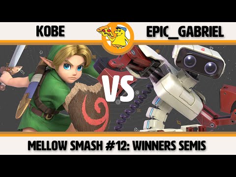 Mellow Mushroom SSBU #12 - Kobe (Young Link) vs Epic_Gabriel (ROB) Smash Ultimate Winners Semis