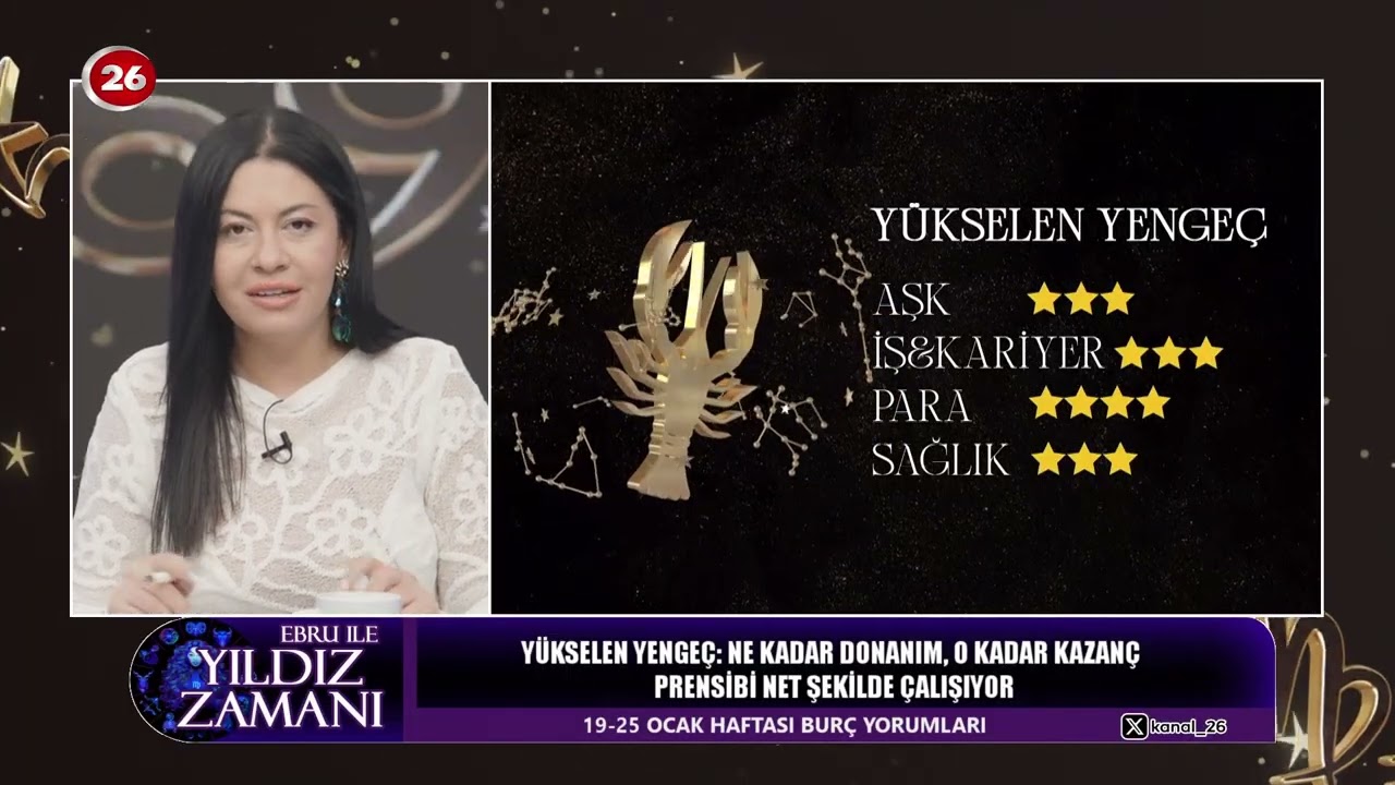 YÜKSELEN YENGEÇ | 19 OCAK - 25 OCAK