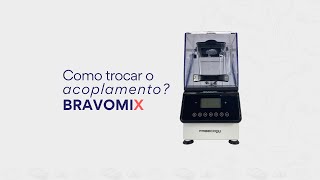 Como trocar o acoplamento do liquidificador Bravomix Freecook